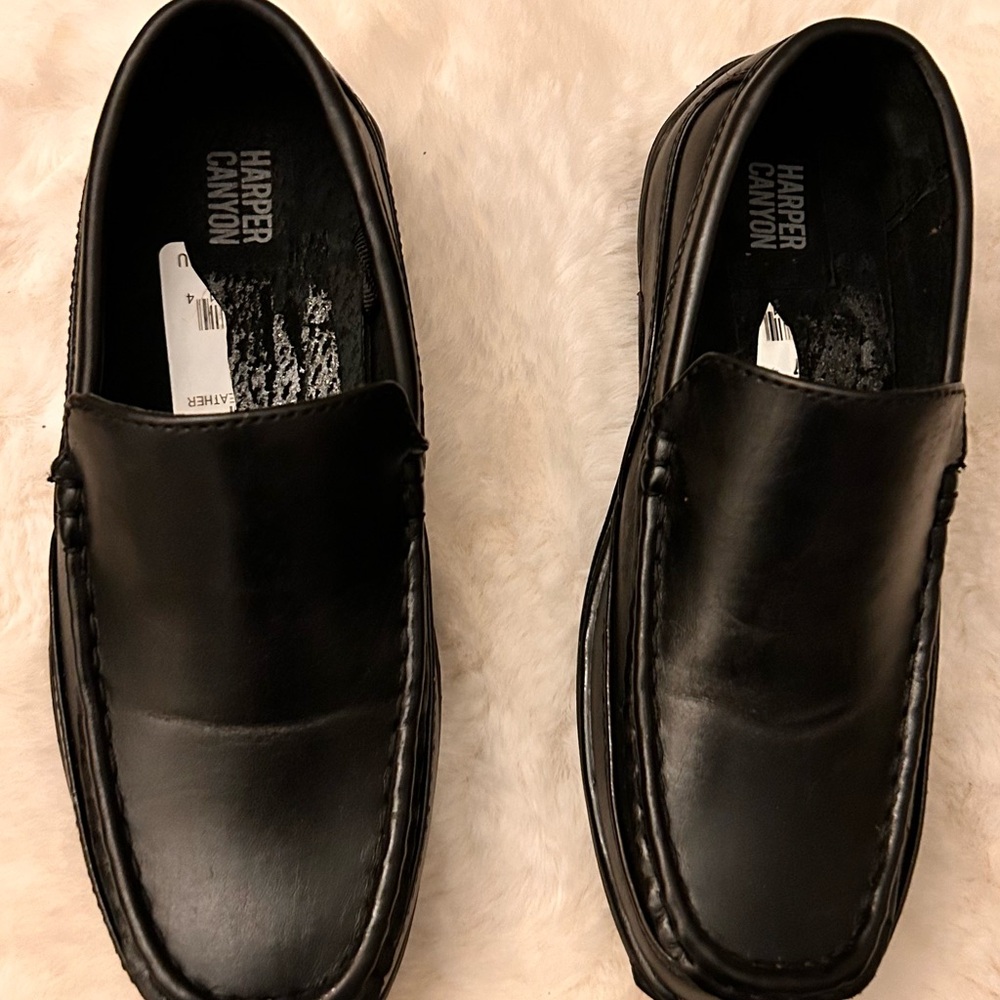 Harper Canyon Black Dress Shoes